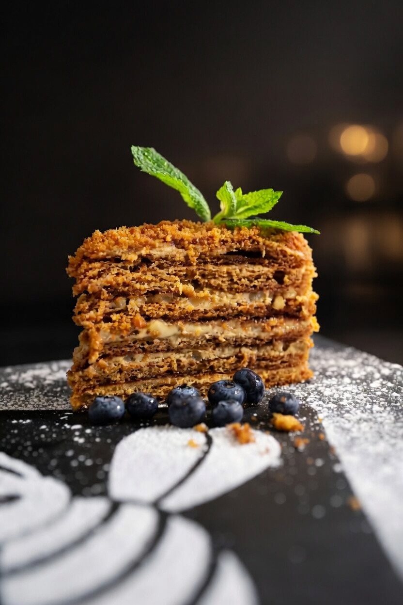 Medovik (Honey Cake) at One Lounge, Orlando